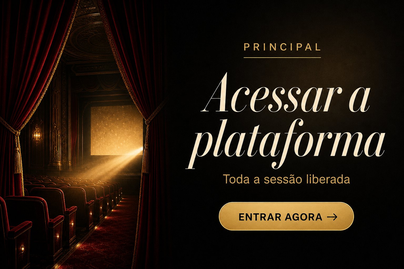 Acessar a plataforma — Toda a sessão liberada